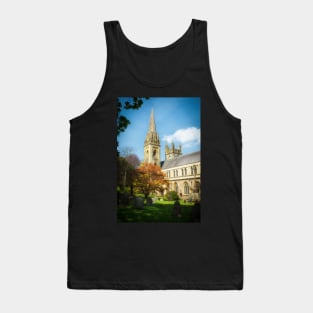 Llandaff Cathedral in Spring Tank Top